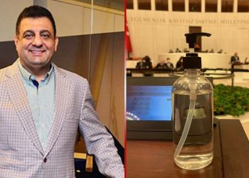Uyuşturucu kaçakçılığından tutuklanan Akat’ın dezenfektanlarının ambalajını söktüler