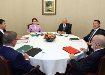 Altılı Masa, Akşener’in ev sahipliğinde toplanıyor