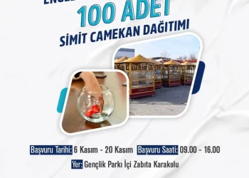 Ankara Büyükşehir Belediyesi Engelli Vatandaşlara Simit Camekanı Dağıtacak